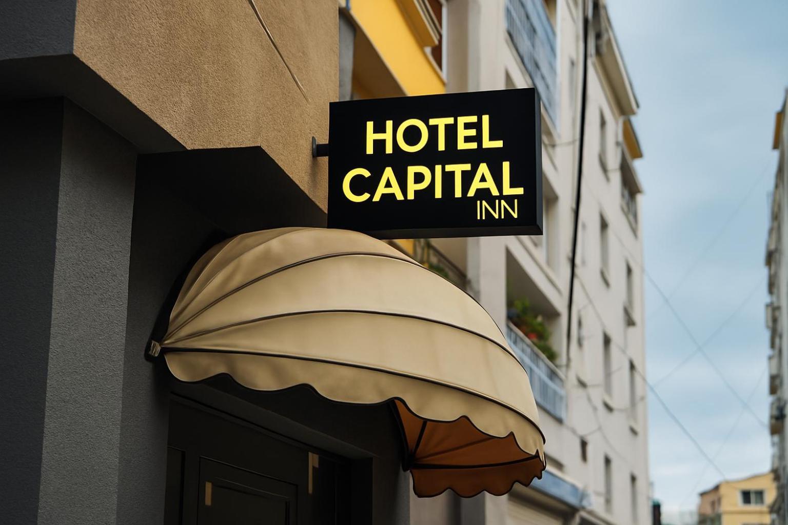 Hotel Capital Inn 地拉那 外观 照片