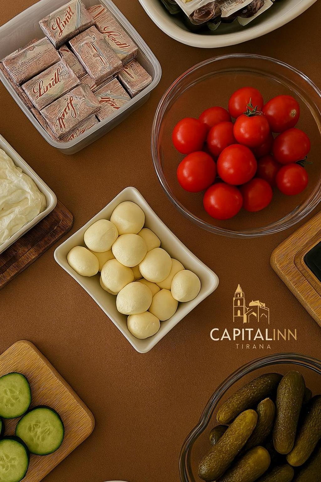 Hotel Capital Inn 地拉那 外观 照片